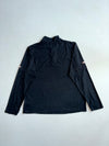 Vintage Nike Running Black Half Zip Pullover (L)