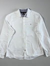 Tommy Hilfiger Custom Fit Oxford Shirt – White, Size (M/L)