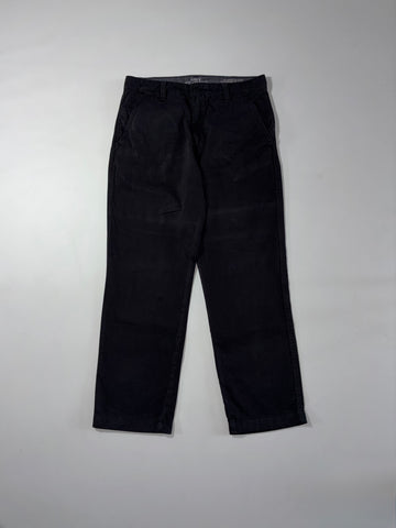 Levi’s XX Chino Faded Black Straight Fit Trousers (W:31) (L:38)