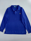 Polo Ralph Lauren | Long Sleeve Pique Polo | Royal Blue(L)