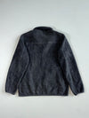 The North Face Charcoal Fleece Zip Jacket with Sherpa Lining (S)