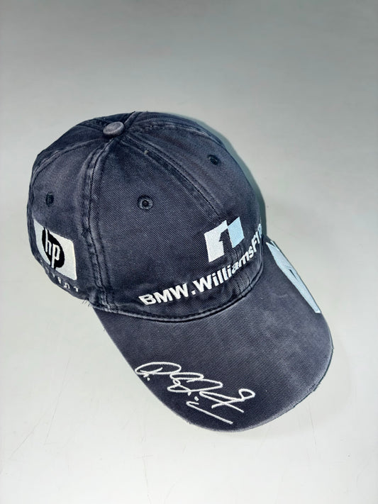 Vintage BMW Williams F1 Team HP Sponsor Signature Cap (Adjustable)