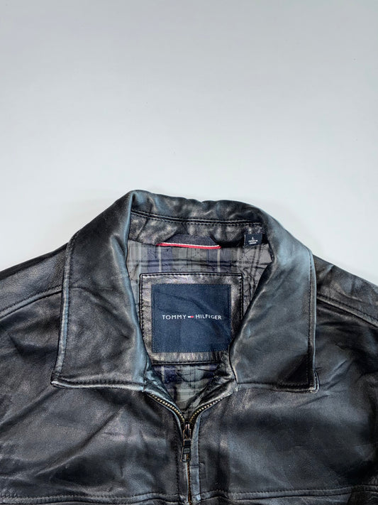 Tommy Hilfiger Premium Original Leather Jacket (XL)