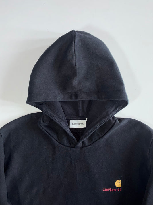 Carhartt WIP Black Script Logo Hoodie (Xl)