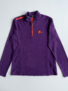 Nepa Purple Quarter-Zip Fleece Pullover (XS)