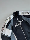 Alpinestars Black & White Technical Racing Jacket Padded (M)