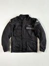 Spyke x BMW Motorrad Black Textile Touring Jacket – Multi-Pocket Adventure Riding (S)