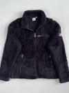 Fila Black Sherpa Fleece Full Zip Jacket (M)