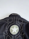 Hein Gericke Cordura Textile Motorcycle Jacket Tribal Star Graphic Armored (Paded) (XL/2XL)