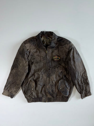 Vintage Premium Original Leather Jacket (L)