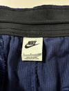Nike Sportswear Navy Blue Corduroy Relaxed Fit Trousers (W:30) (L:33)