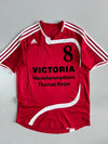 Adidas Vintage Red Football Jersey #8 (S)