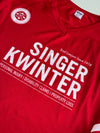 Forest Hill Hockey Association Red & White Hockey Jersey, Singer Kwinter (5XL/6XL)