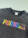 Puma Black Holographic Logo Crewneck (L)