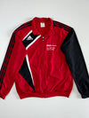 Adidas ERGO Victoria Red & Black 3-Stripes Track Jacket(XL)
