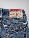 True Religion Super T Heavy Distressed Jeans (W:32) (L:42.5)