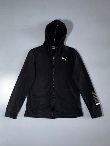 Puma Keep You Dry Zip-Up Hoodie – Black, (S)