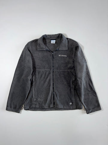 Columbia Grey Interchange Full-Zip Fleece Jacket (M)