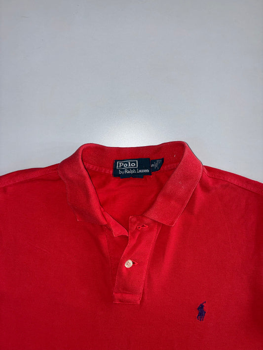 Polo Ralph Lauren Pique Polo – Red (M)