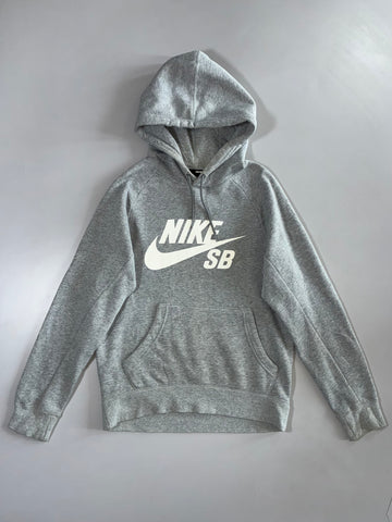 Nike SB Icon Pullover Hoodie Grey Marl (M)