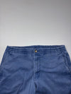 Polo Ralph Lauren Navy Blue Elastic Waist Chino Pants (W:33) (L:39)