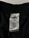 Adidas Black Reflective Logo Mesh Panel Shorts (W:22) (L:19)