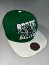 Mitchell & Ness Boston Celtics Green White Snapback (Adjustable)
