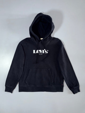Levi’s Black “Since 1873” Logo Hoodie – Size (L)