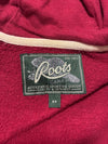 Vintage Roots Canada Maroon Zip-Up Hoodie (XS)
