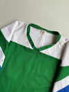 Vintage Monsport Mesh Hockey Jersey – Green/White/Blue (Adult) (3XL/4XL)