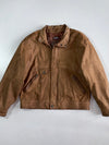 Vintage Adventure Bonds Premium Oversized Leather Jacket (M)