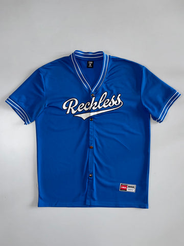 FSBN “Reckless” Baseball Jersey – Royal Blue (L)