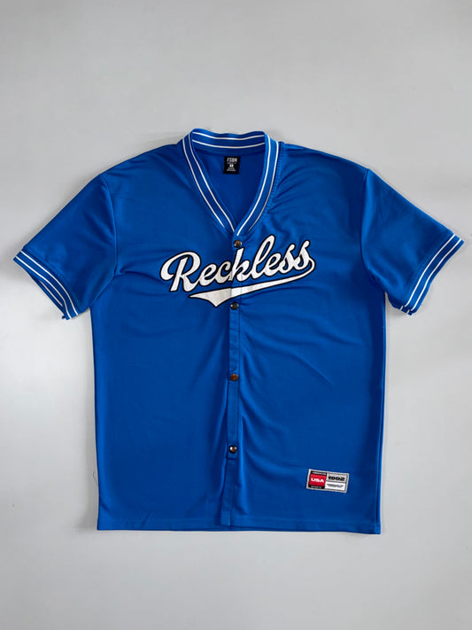 FSBN “Reckless” Baseball Jersey – Royal Blue (L)