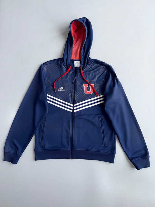 Adidas | Navy Utah Utes Full-Zip Hoodie | (L)
