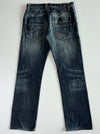 Jack & Jones Dark Wash Straight Jeans (W:32|L:42)