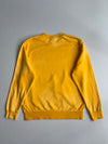 Nike Embroidered Swoosh Crewneck Sweatshirt Yellow (L)