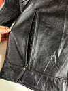 Harley-Davidson American Legend Black Leather Racing Jacket Padded (L)