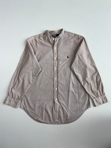 Polo Ralph Lauren “Andrew” Striped Band Collar Shirt (XL)