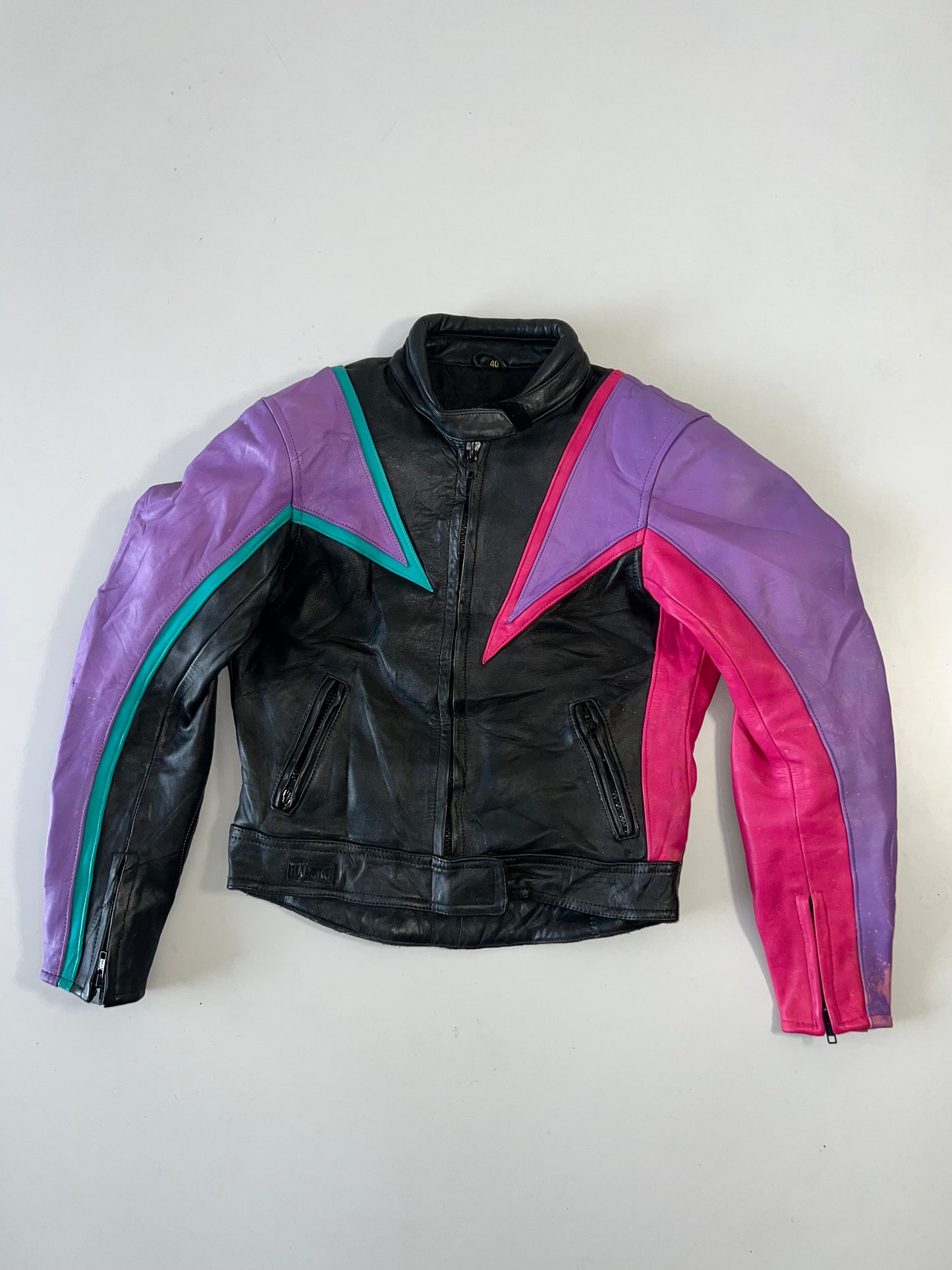!                                                                                                                                                                                                              Super Premium Original Leather Riding Jacket (S)
