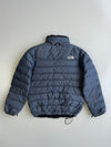 The North Face Reversible Nuptse Puffer Down Jacket Black Grey Marl Summit Series (M)