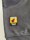 NBA Miami Heat Faded Black Graphic Crewneck Sweatshirt (XL)