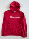 Champion Script Logo Hoodie(L)