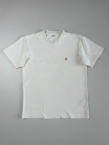 Carhartt WIP Chase Logo T-Shirt - White(L)