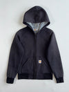 Vintage Carhartt Rugged Outdoor Wear Fleece Lined Zip Hoodie(Xs)