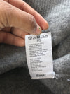Lacoste Crocodile Logo Quarter-Zip Sweater, Heather Grey, Size (S)