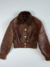 Denim In Pelle Quilted Jacket Women’s (S)