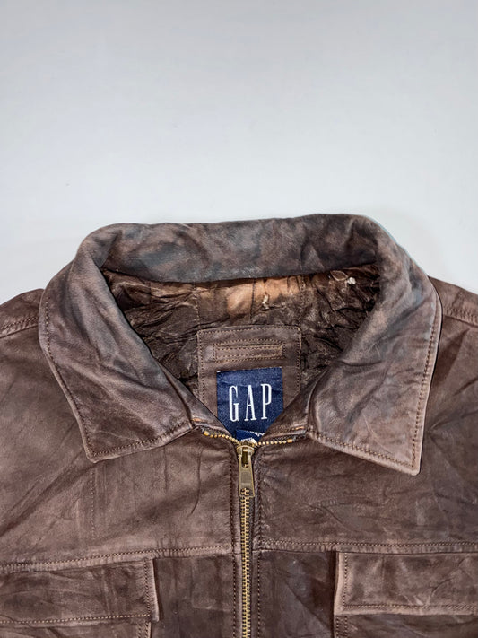 Gap Premium Original Leather Jacket (XL)