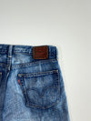 Vintage Levis 503 Faded Denim Shorts (W:32|L:24)