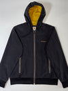 Carhartt Hooded Full-Zip Lightweight Work Jacket – Black/Yellow (L)