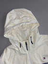 Tommy Hilfiger | Off-White Striped Hooded Jacket (XXL)